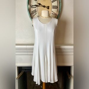 Dee Elle Comfort Apparel Off-White Dress
